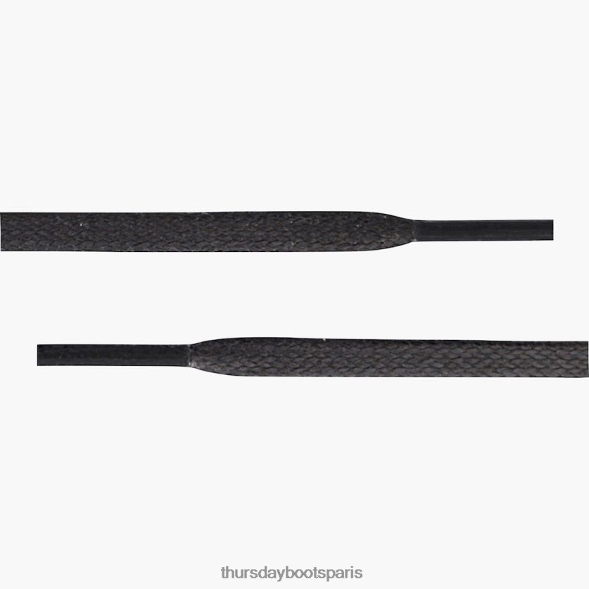 accessoires FX48NR537 femmes brun Thursday Boots lacets plats en coton ciré