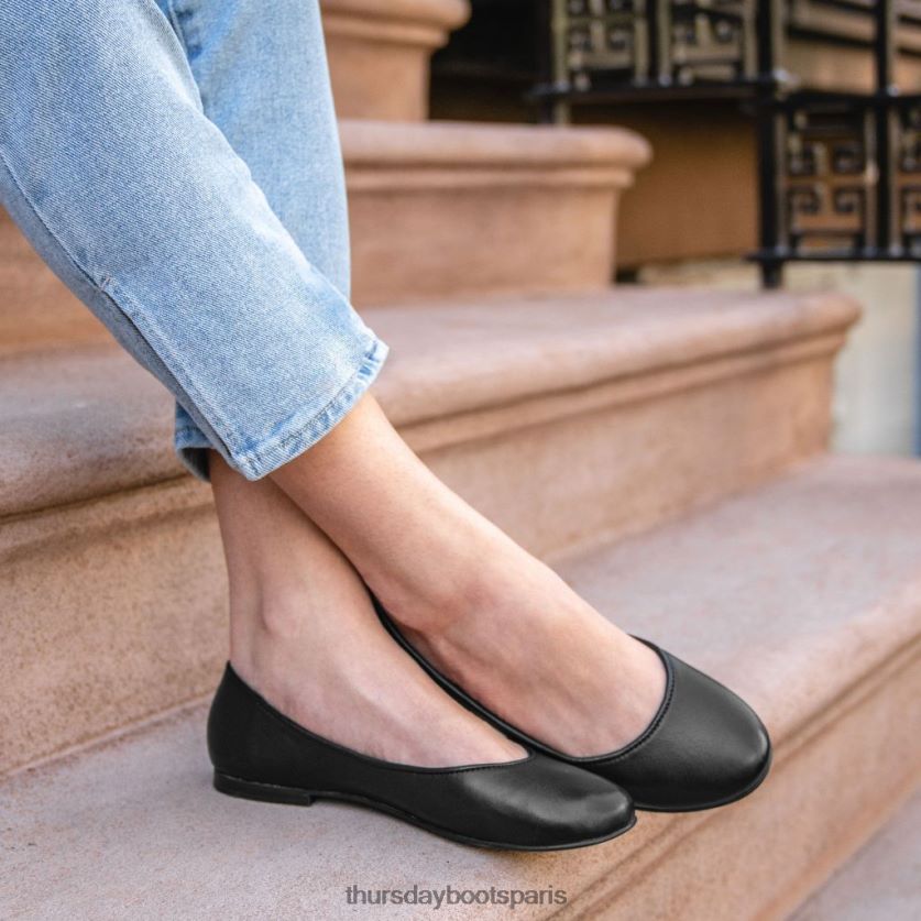 chaussures FX48NR476 femmes noir Thursday Boots Feliz