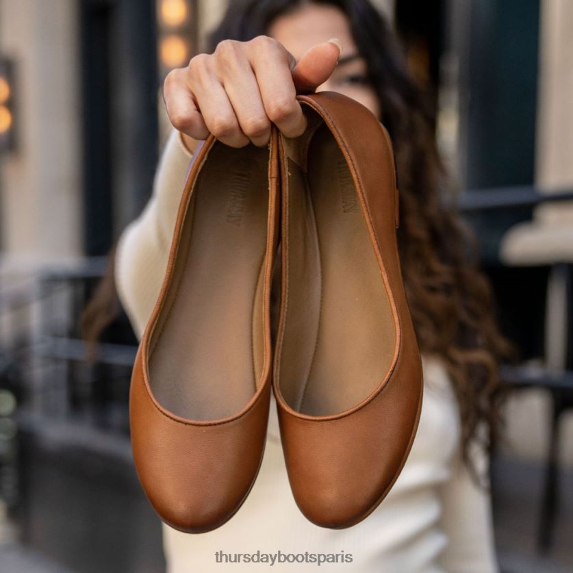 chaussures FX48NR478 femmes caramel au beurre Thursday Boots Feliz