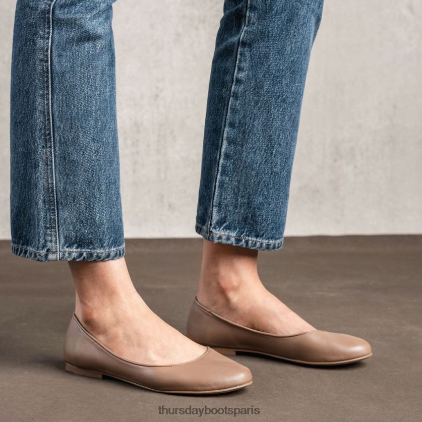 chaussures FX48NR479 femmes café au lait Thursday Boots Feliz