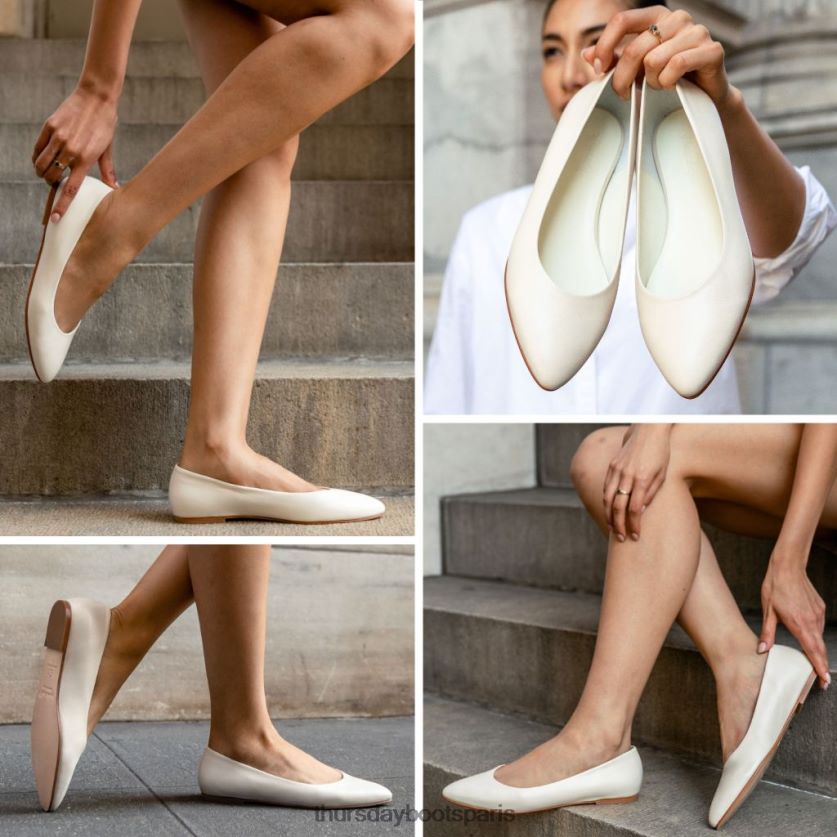 chaussures FX48NR484 femmes Ivoire Thursday Boots vive