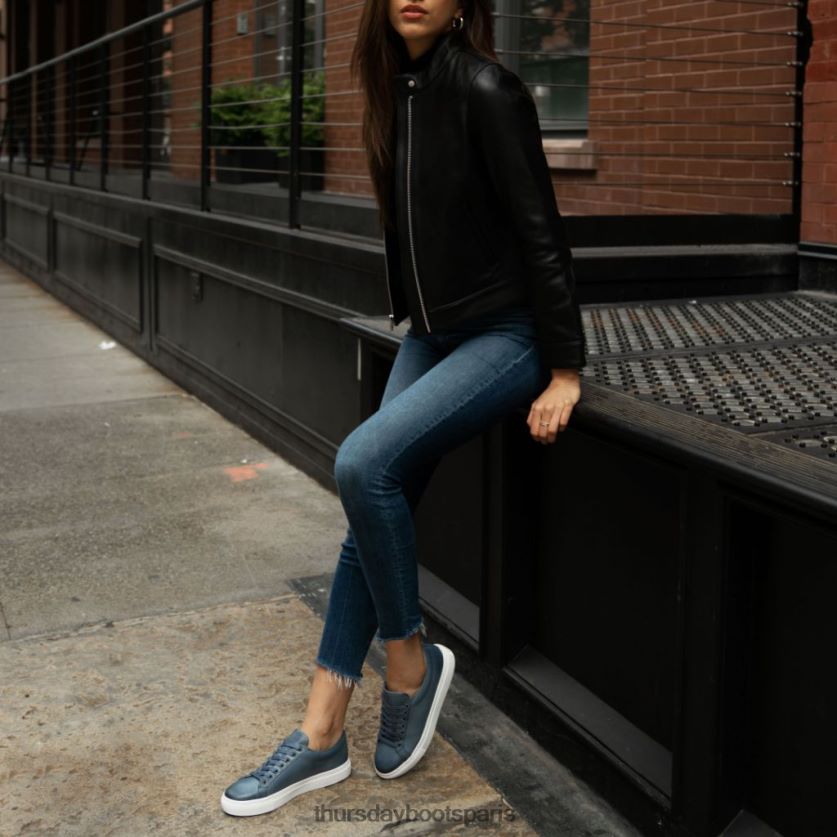 chaussures FX48NR455 femmes indigo Thursday Boots premier bas haut