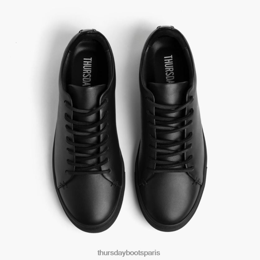 chaussures FX48NR456 femmes vachetta noire Thursday Boots premier bas haut