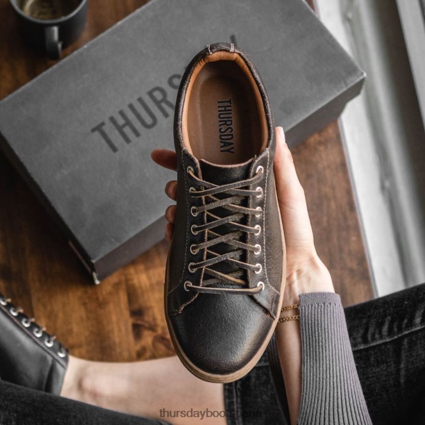 chaussures FX48NR457 femmes cacao Thursday Boots premier bas haut