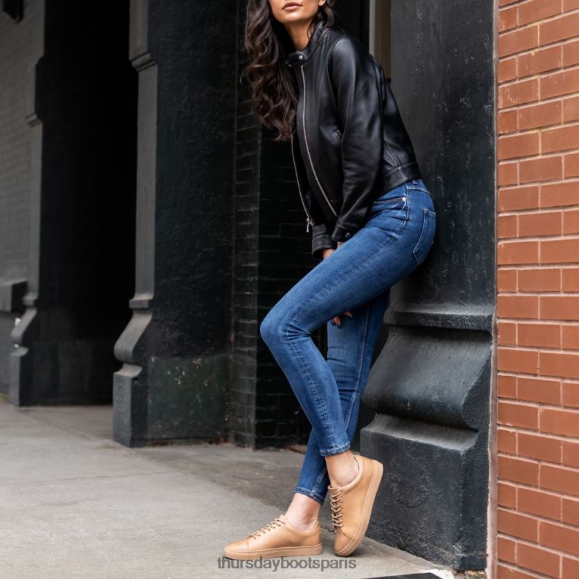 chaussures FX48NR458 femmes vachetta nature Thursday Boots premier bas haut