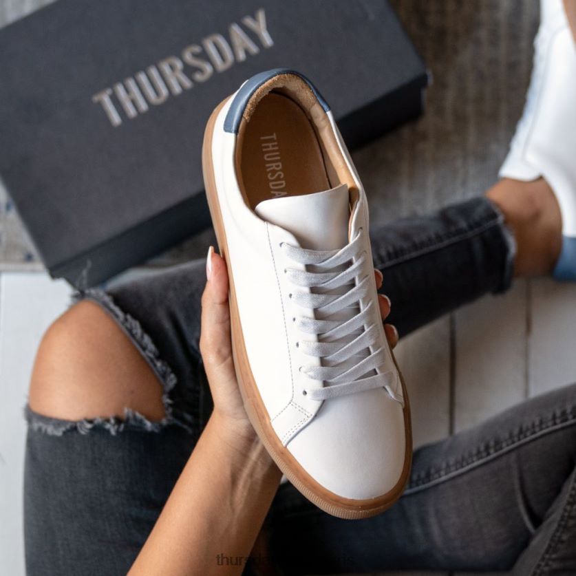 chaussures FX48NR462 femmes blanc x indigo Thursday Boots héritage