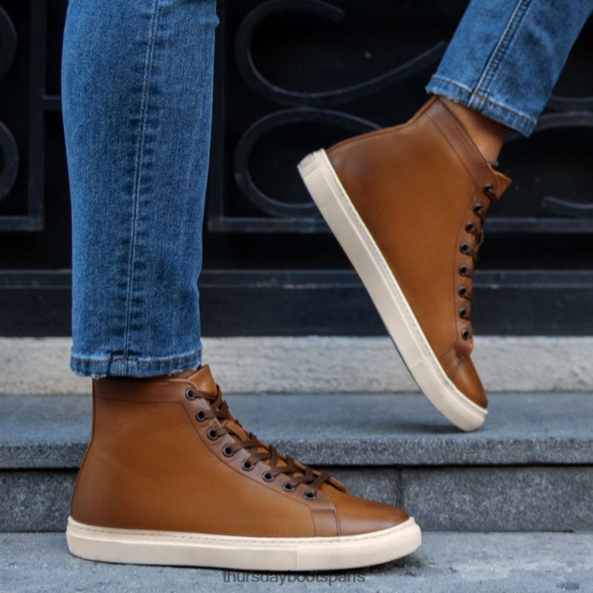 chaussures FX48NR474 femmes caramel au beurre Thursday Boots premier haut haut