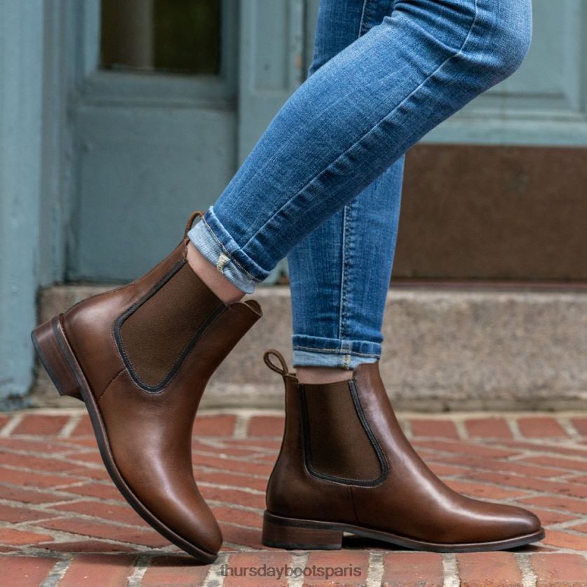 chaussures FX48NR334 femmes noyer Thursday Boots duchesse