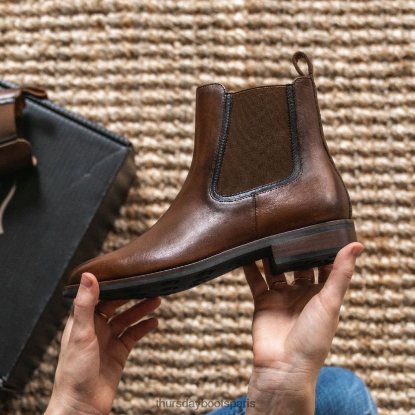 chaussures FX48NR334 femmes noyer Thursday Boots duchesse