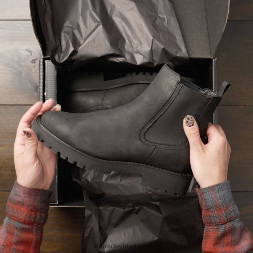 chaussures FX48NR338 femmes noir mat Thursday Boots légende