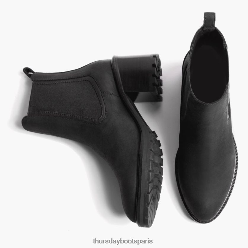 chaussures FX48NR342 femmes noir mat Thursday Boots Assommer