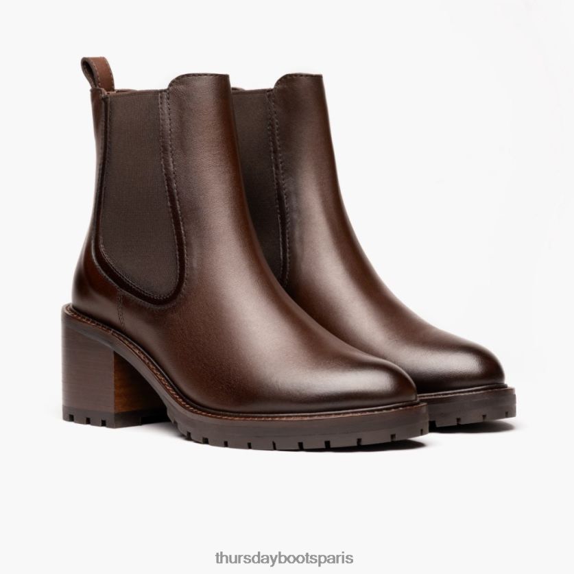 chaussures FX48NR344 femmes chocolat Thursday Boots Assommer