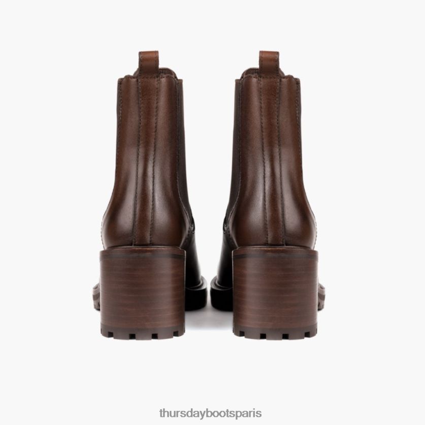 chaussures FX48NR344 femmes chocolat Thursday Boots Assommer