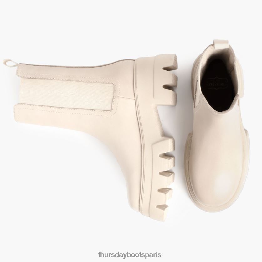 chaussures FX48NR348 femmes crème Thursday Boots règne