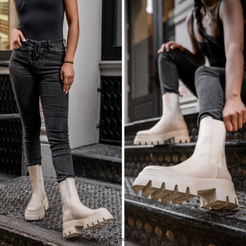 chaussures FX48NR348 femmes crème Thursday Boots règne