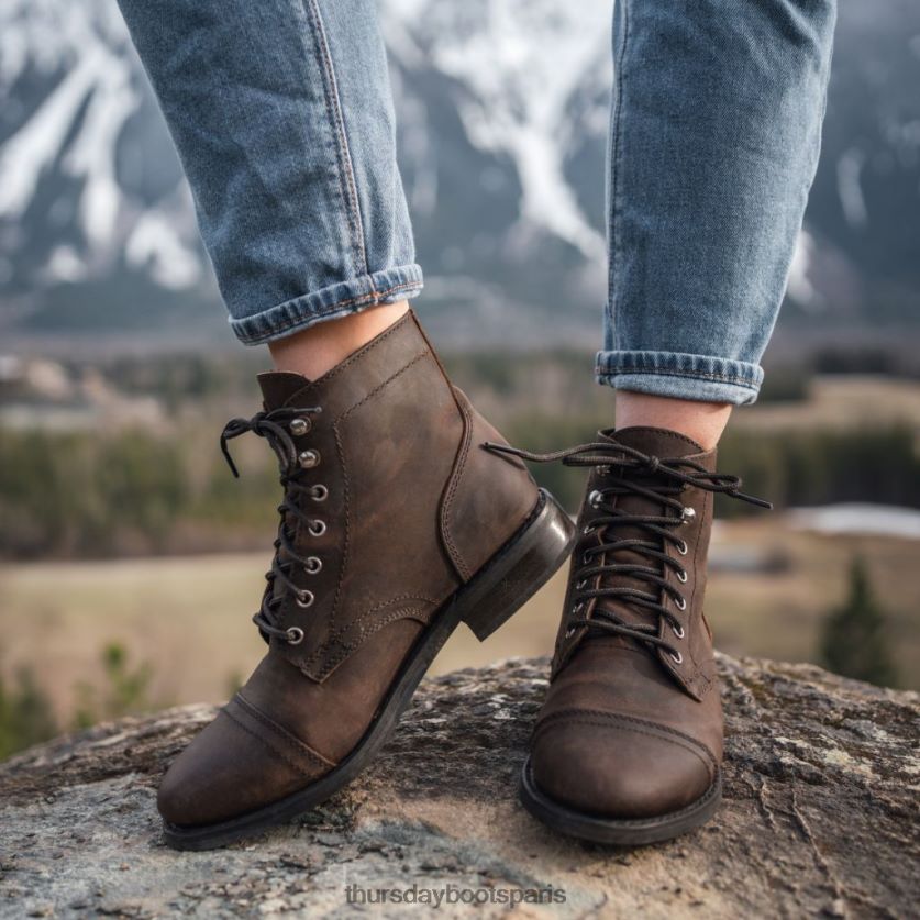 chaussures FX48NR350 femmes le tabac Thursday Boots capitaine