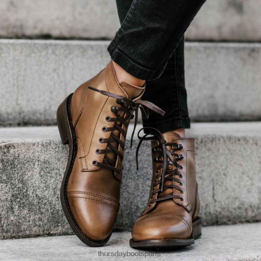 chaussures FX48NR359 femmes naturel Thursday Boots capitaine