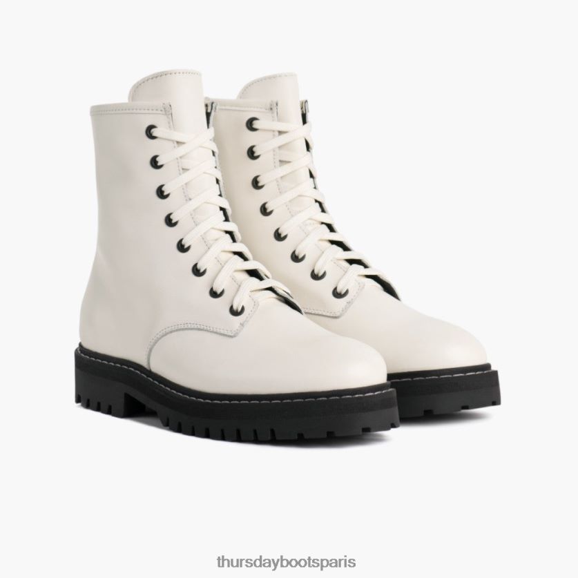 chaussures FX48NR362 femmes écru Thursday Boots combat