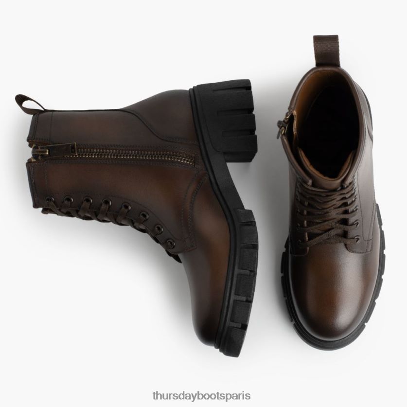 chaussures FX48NR365 femmes anejo sombre Thursday Boots coda