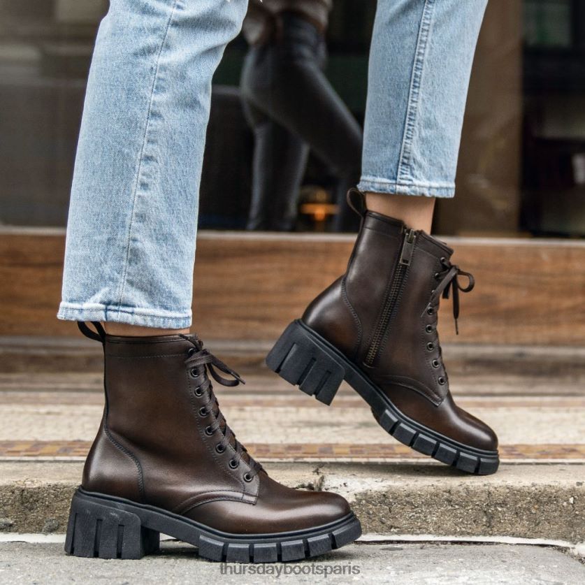 chaussures FX48NR365 femmes anejo sombre Thursday Boots coda