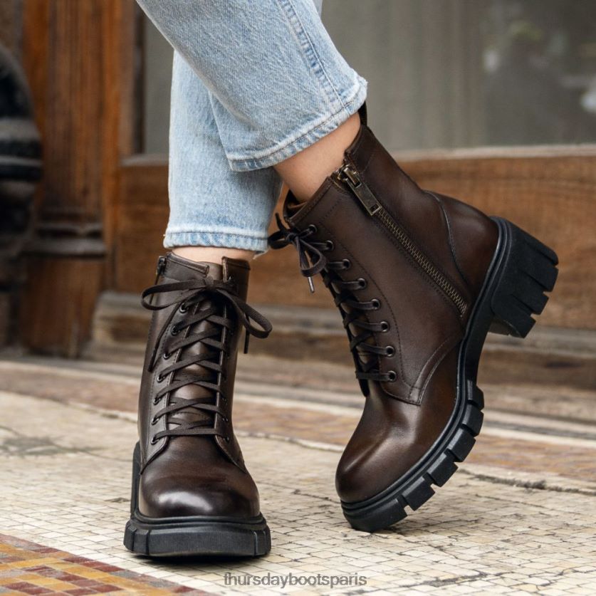 chaussures FX48NR365 femmes anejo sombre Thursday Boots coda