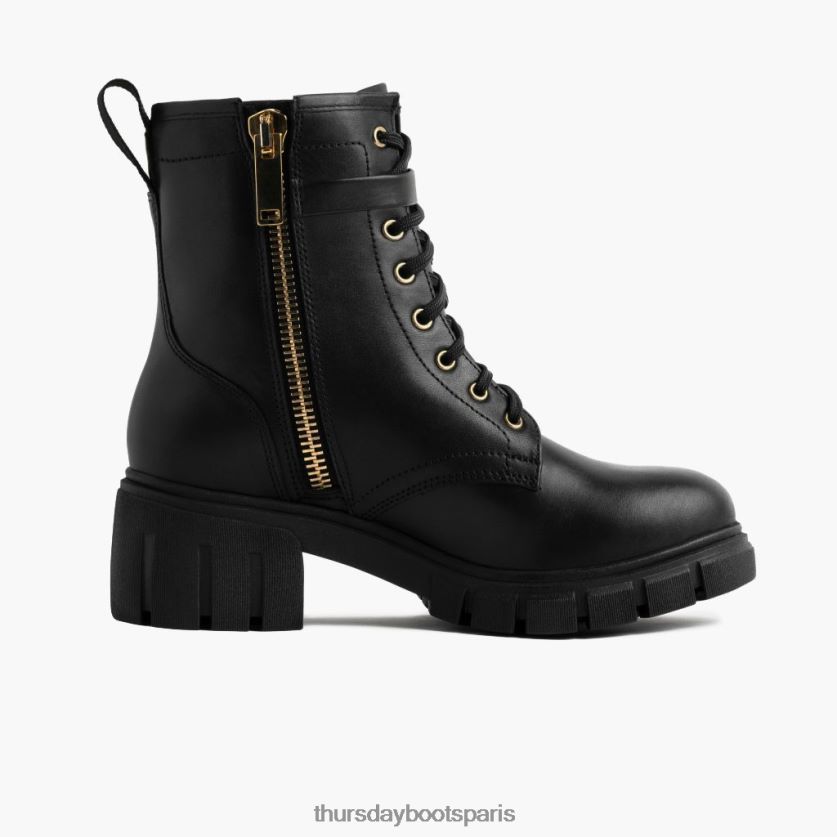 chaussures FX48NR366 femmes or noir Thursday Boots coda