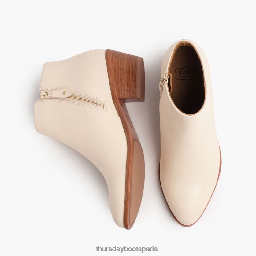 chaussures FX48NR371 femmes beige Thursday Boots centre ville