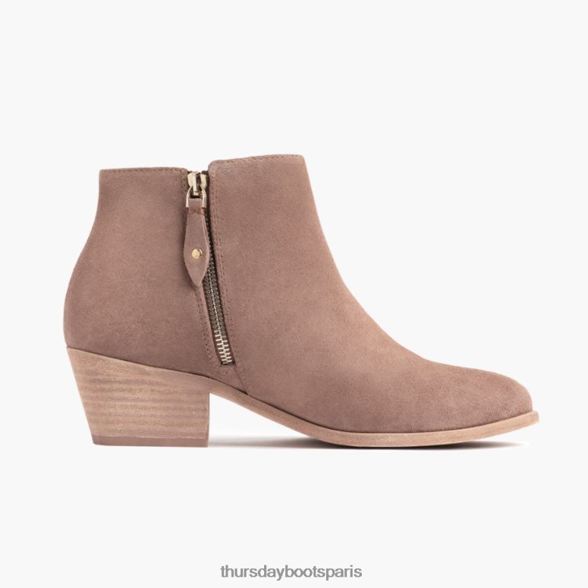 chaussures FX48NR373 femmes brun rosé Thursday Boots centre ville