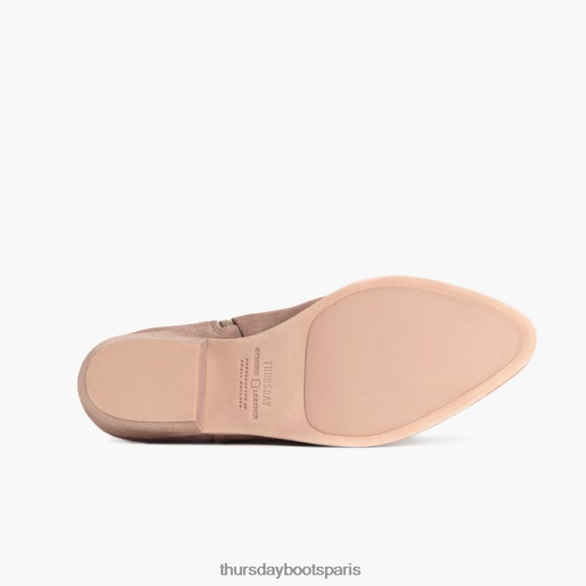 chaussures FX48NR373 femmes brun rosé Thursday Boots centre ville