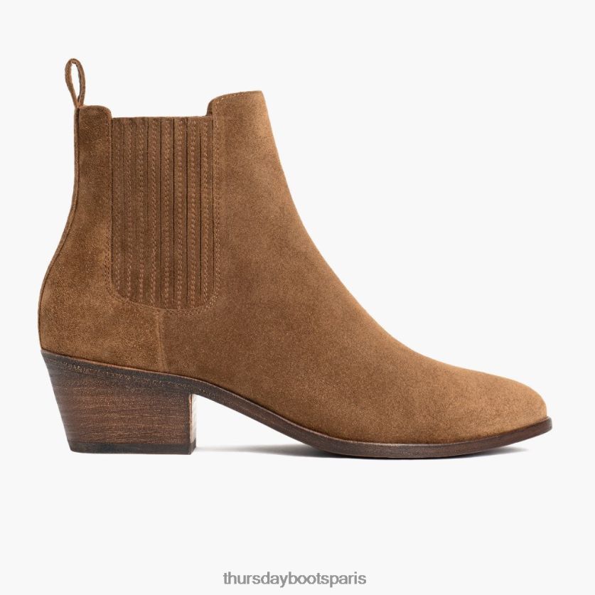 chaussures FX48NR378 femmes brun doré Thursday Boots chausson rêveur