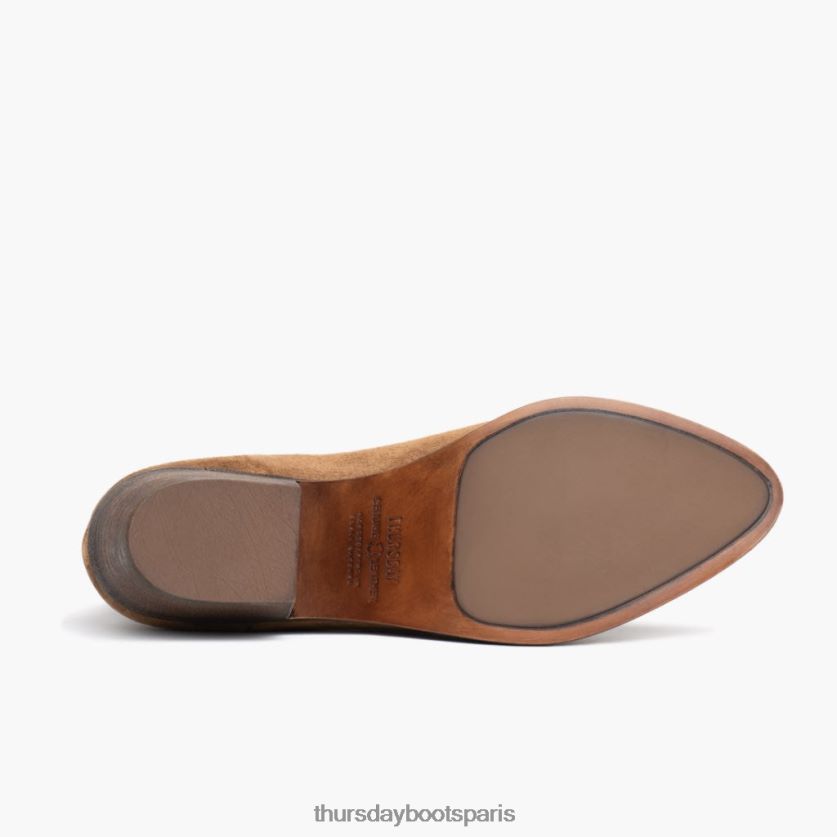 chaussures FX48NR378 femmes brun doré Thursday Boots chausson rêveur