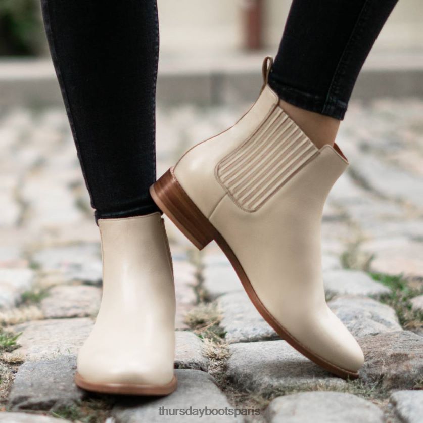 chaussures FX48NR383 femmes beige Thursday Boots rêveur