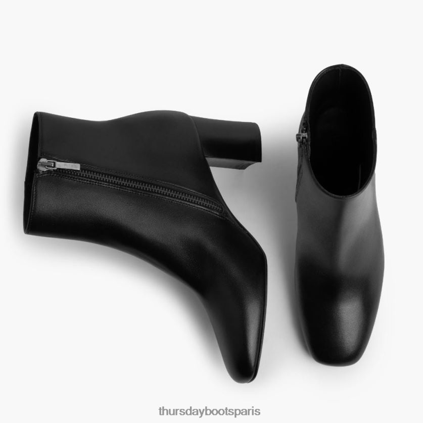 chaussures FX48NR388 femmes noir Thursday Boots haut niveau