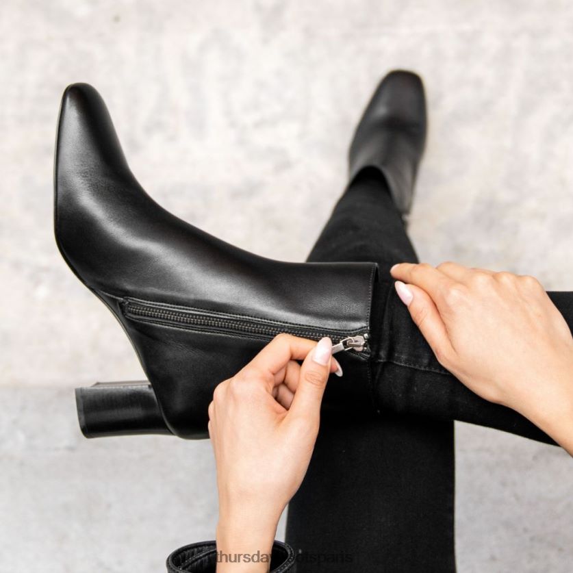chaussures FX48NR388 femmes noir Thursday Boots haut niveau