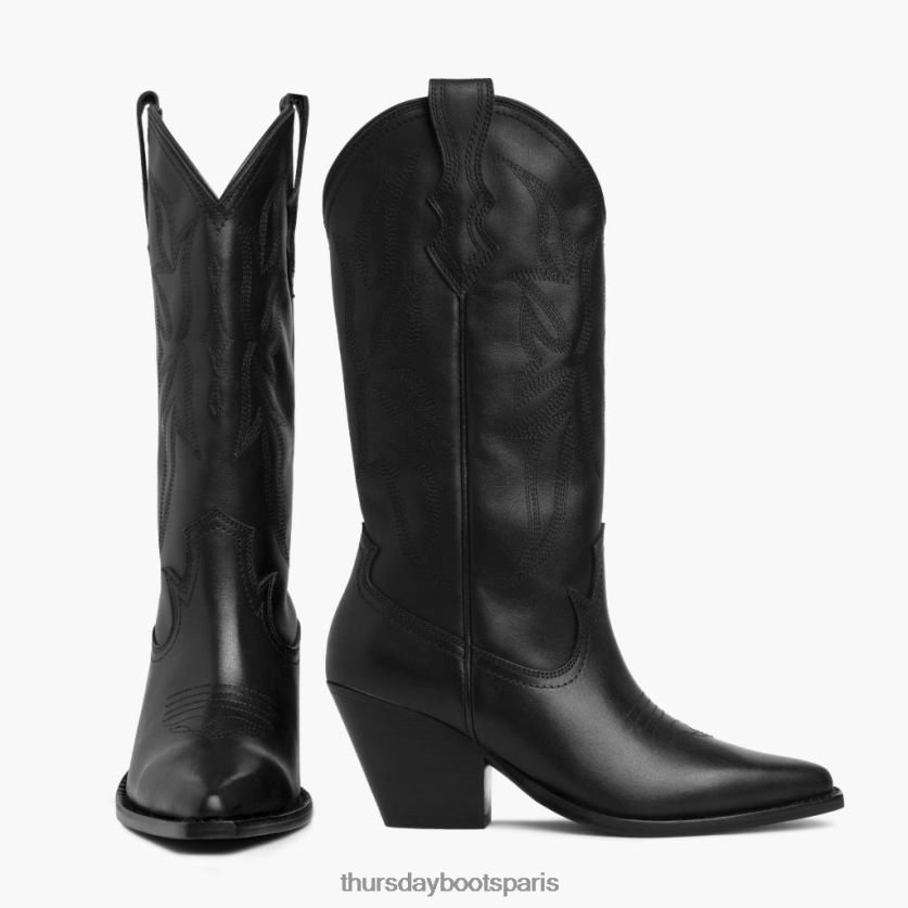 chaussures FX48NR390 femmes noir Thursday Boots rodeo