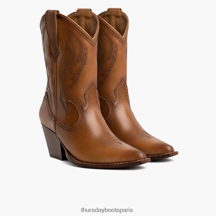 chaussures FX48NR396 femmes bronzer Thursday Boots sierra