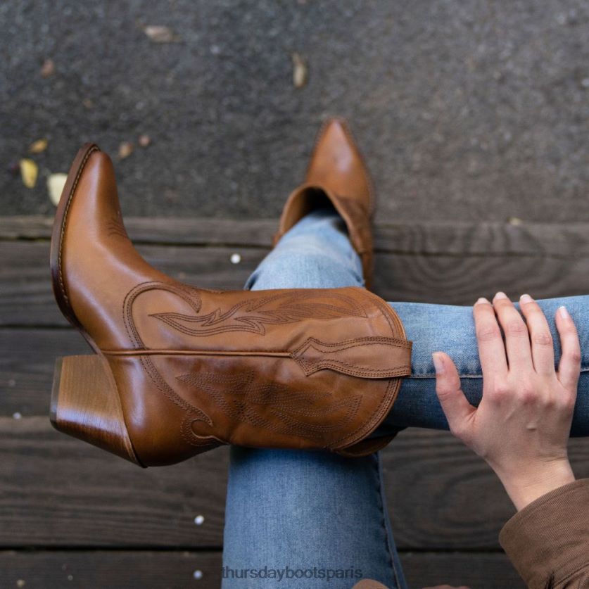 chaussures FX48NR396 femmes bronzer Thursday Boots sierra
