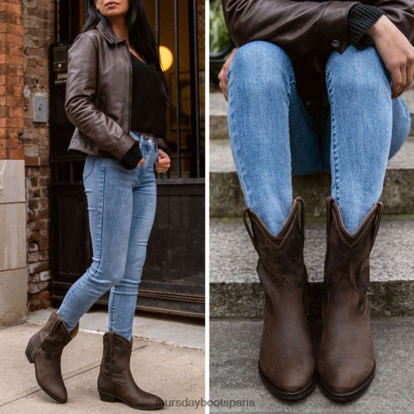 chaussures FX48NR398 femmes le tabac Thursday Boots liberté