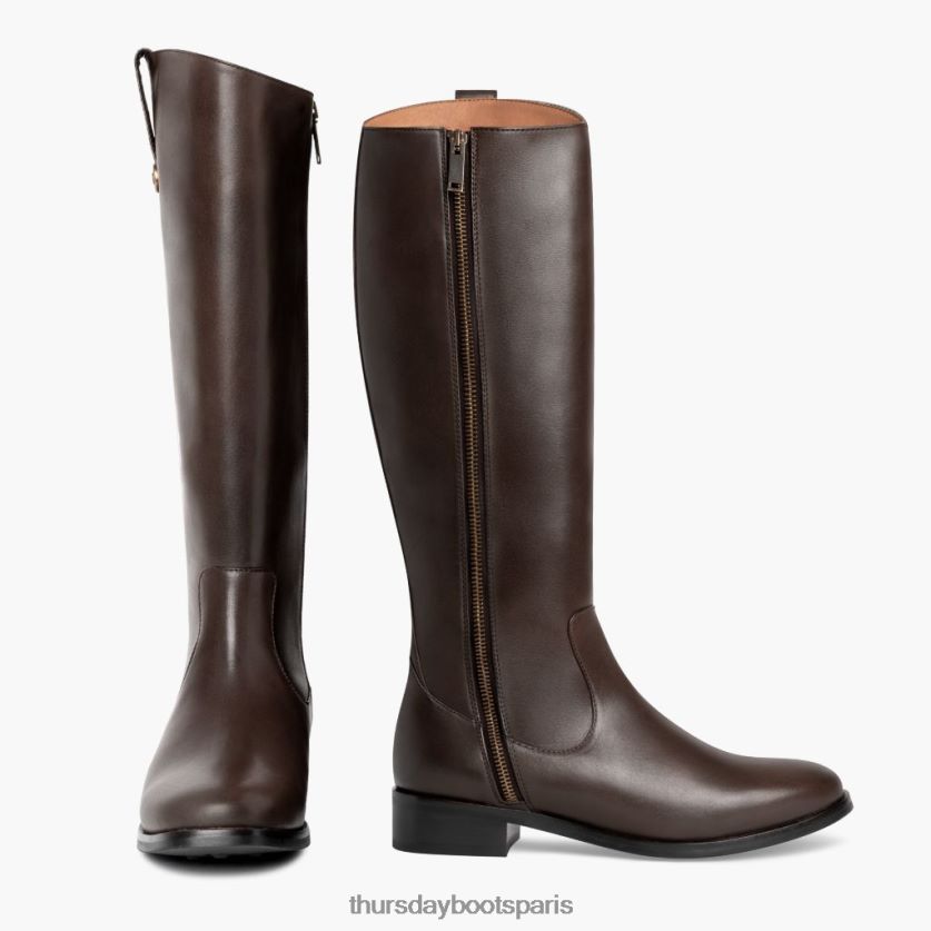 chaussures FX48NR401 femmes marron foncé Thursday Boots couronne