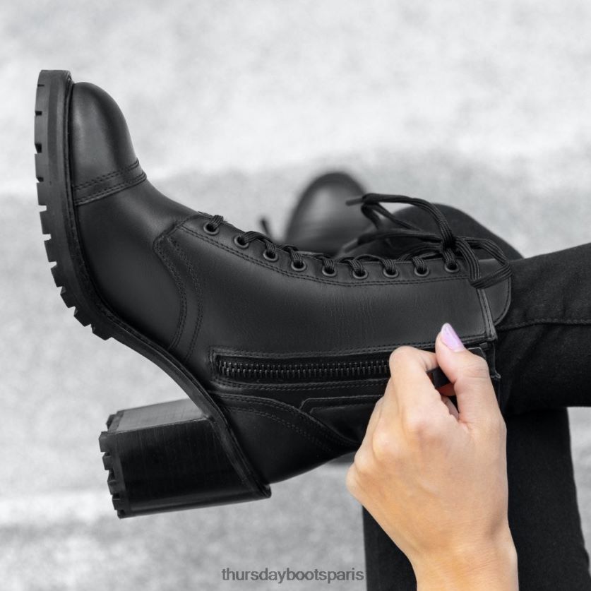 chaussures FX48NR405 femmes noir Thursday Boots rebelle