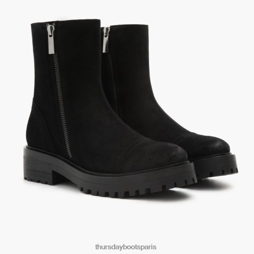 chaussures FX48NR409 femmes noir Thursday Boots raider