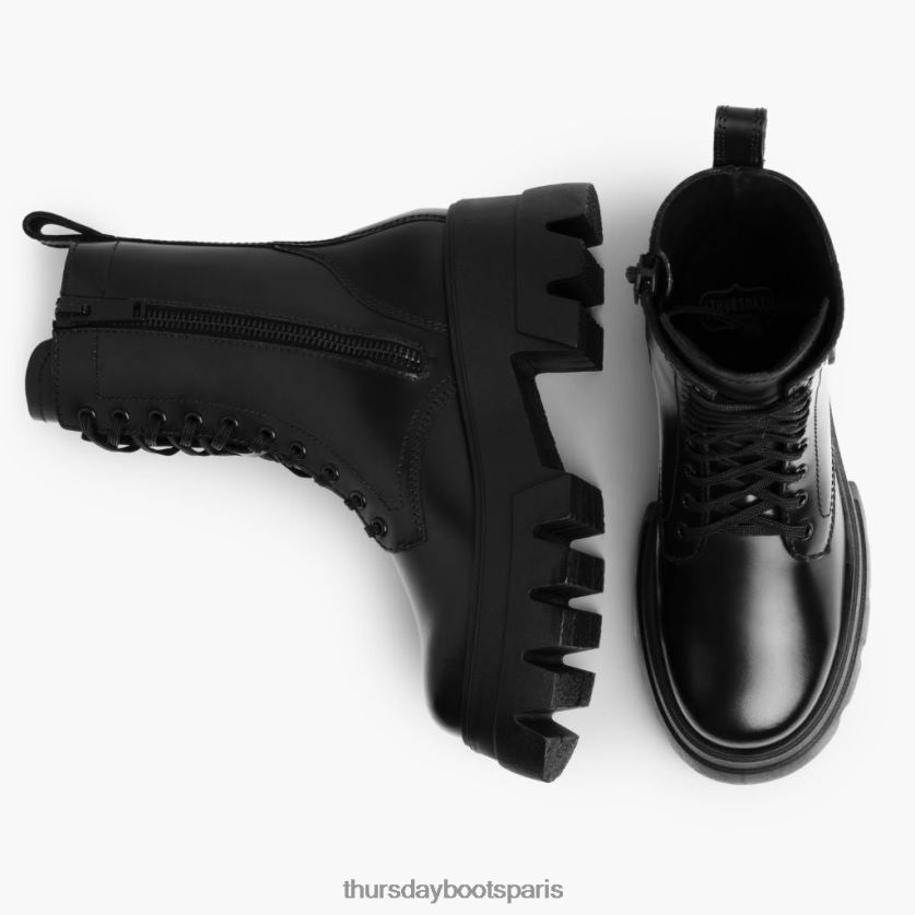chaussures FX48NR410 femmes noir Thursday Boots dynastie