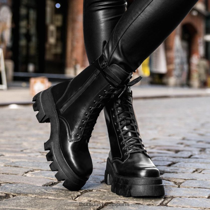 chaussures FX48NR410 femmes noir Thursday Boots dynastie
