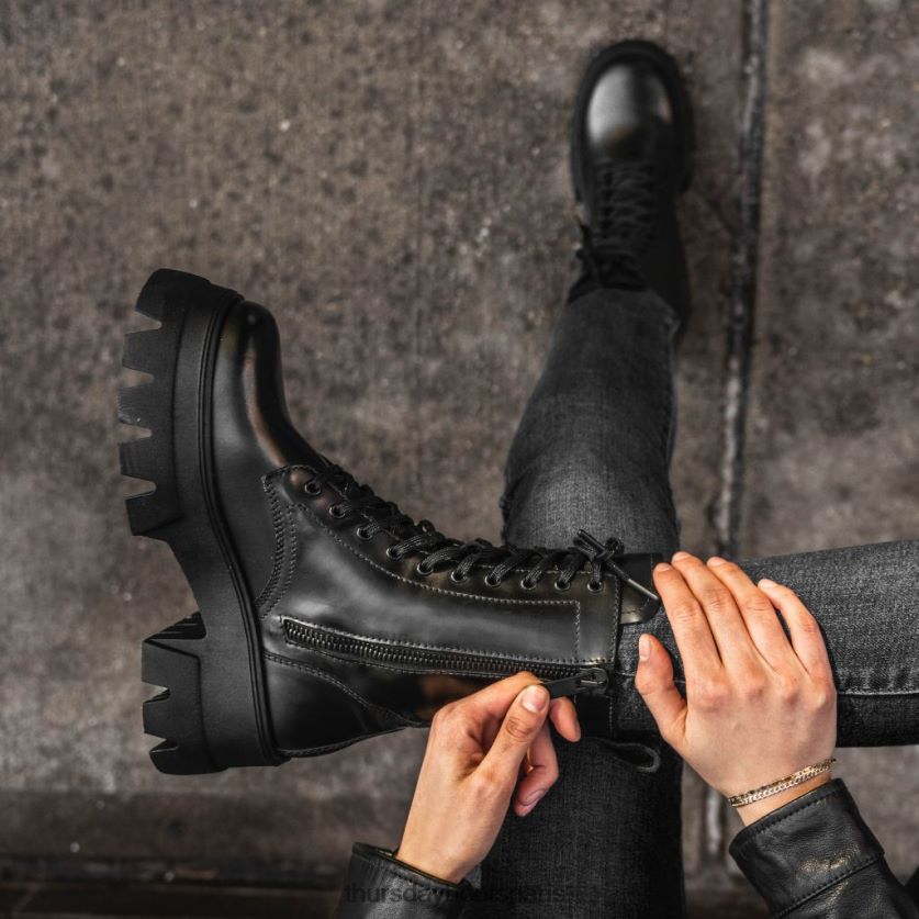chaussures FX48NR410 femmes noir Thursday Boots dynastie