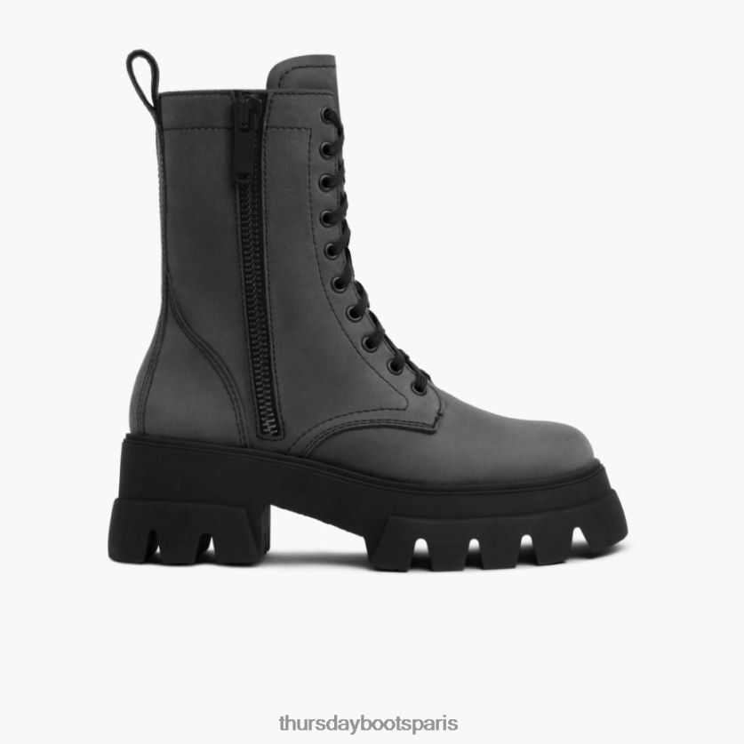 chaussures FX48NR411 femmes gris mat Thursday Boots dynastie