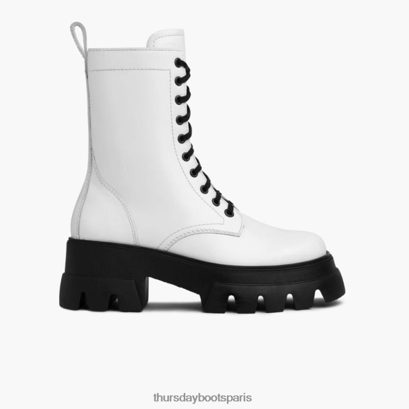 chaussures FX48NR412 femmes blanc Thursday Boots dynastie