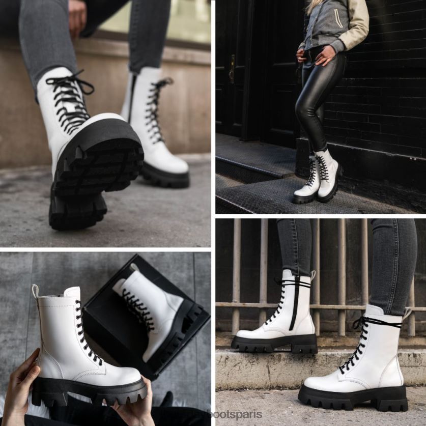 chaussures FX48NR412 femmes blanc Thursday Boots dynastie