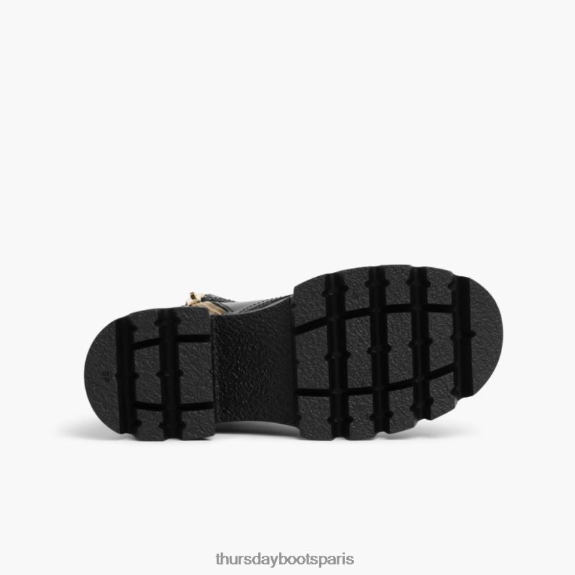 chaussures FX48NR413 femmes or noir Thursday Boots dynastie