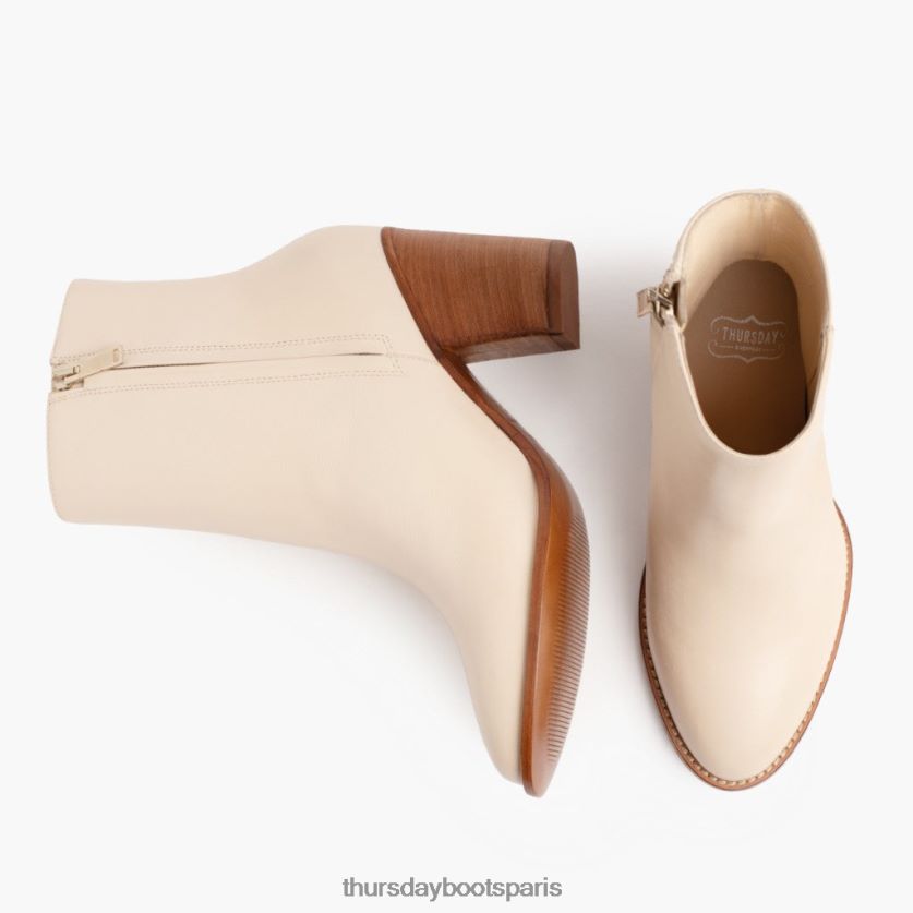 chaussures FX48NR423 femmes beige Thursday Boots ligne haute