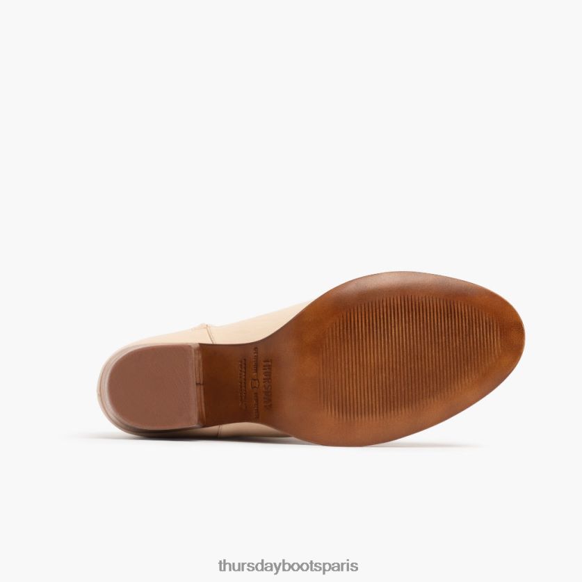 chaussures FX48NR423 femmes beige Thursday Boots ligne haute